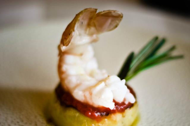 La nage de ravioles de homard façon chef Favaro. (Photo: Ristorante Favaro)