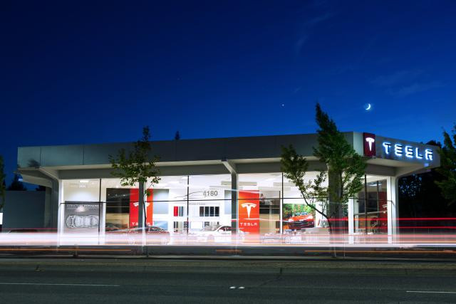 La première concession Tesla au Luxembourg, située route de Thionville, sera inaugurée début juillet, selon Inowai. (Photo: Tesla)