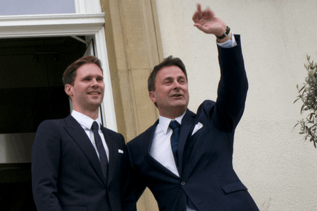 Gauthier Destenay et Xavier Bettel se sont dit oui en 2015. (Photo: Christophe Olinger / archives)
