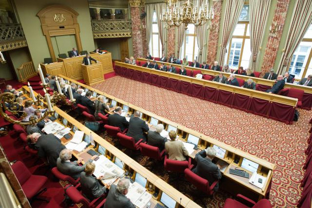 La réforme de la fonction publique a été adoptée grâce aux voix de la majorité, auxquelles se sont jointes celles du CSV. (Photo: Charles Caratini / archives)