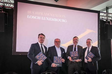 Le livre célèbre les 70 ans d’histoire de l’entreprise. (Photo: Losch Luxembourg)