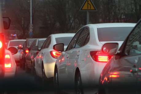 Les embouteillages sont en grande majorité générés par les trajets entre le domicile et le travail. (Photo: Licence C.C.)