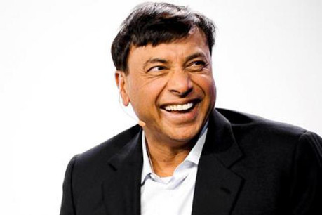 Lakshmi N. Mittal (Président et CEO, ArcelorMittal) (Photo : David Laurent/Wide)