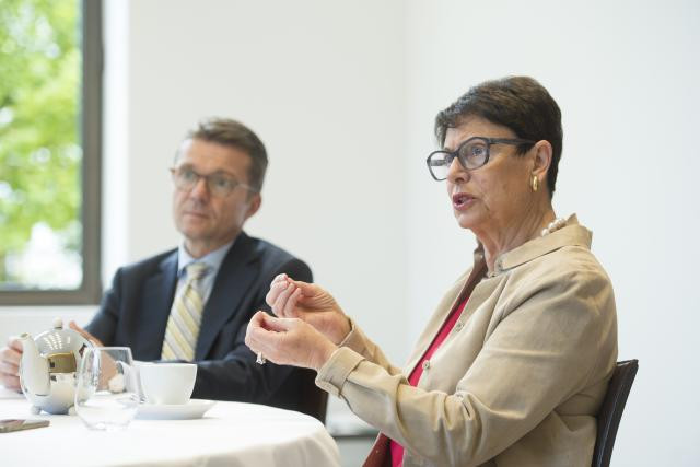 Pour Nicole Prieur, les questions d’argent ne doivent pas être esquivées au sein des familles. (Photo: Anthony Dehez)