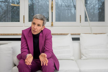 Sam Tanson: «Il faut construire en tant qu’autorité publique, pour les gens qui n’arrivent pas à avoir leur propre bien. On doit trouver des solutions.» (Photo: Nader Ghavami)
