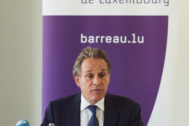 François Prum veut sensibiliser la profession sur l’engagement social du Barreau. (Photo: Maison Moderne / Archives )