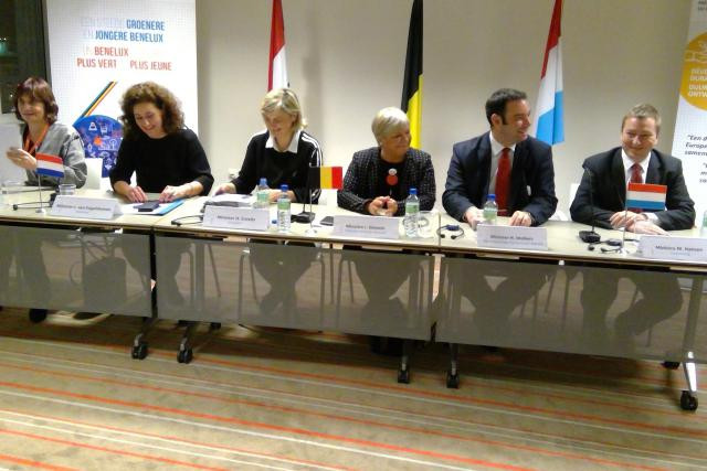 Le Luxembourg était représenté par Marc Hansen, ministre délégué à l’Enseignement supérieur et à la Recherche (à droite sur la photo). (Photo: SIP)