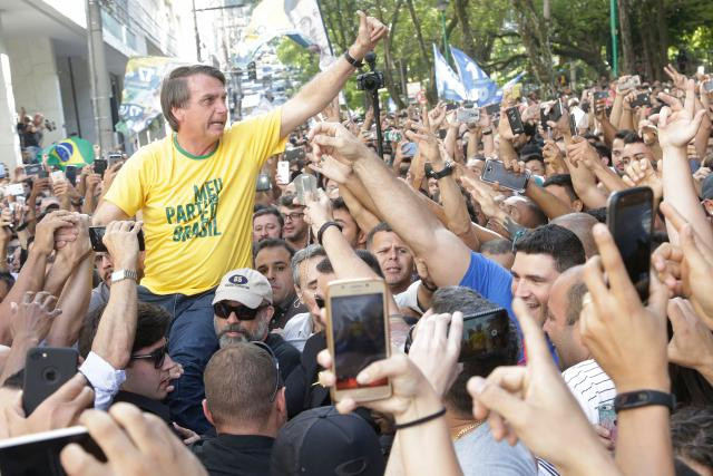 Jair Bolsonaro a été élu avec 55% des voix à la tête du Brésil. (Photo: Shutterstock)