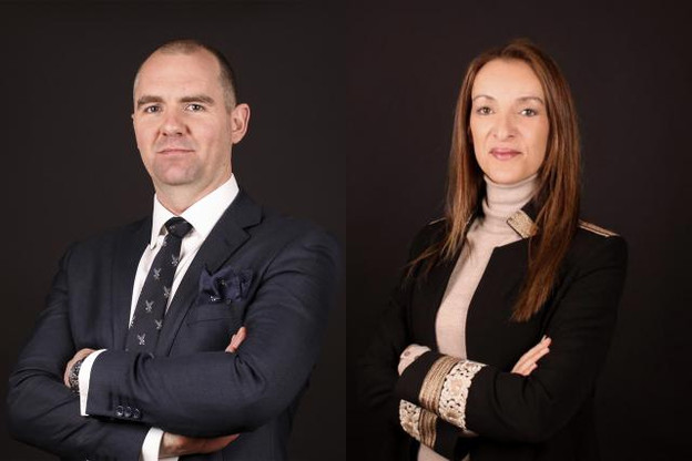 Mark Shaw, responsable à Londres, et Samia Rabia, responsable du nouveau bureau à partir de Luxembourg. (Photo: Wildgen)