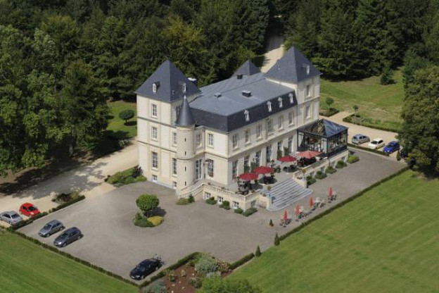 Le Château du Bois d’Arlon, une perle dans un domaine boisé, aux portes du Luxembourg. (Photo : CBA)