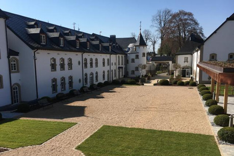 Une extension qui vaut au château de doubler sa capacité d'accueil. (Photos: Château d'Urspelt)