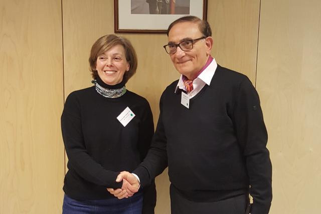 Claire Geier-Courquin (vice-présidente) et Franco Avena (président) forment le nouveau binôme à la tête du Conseil national pour étrangers. (Photo: DR)