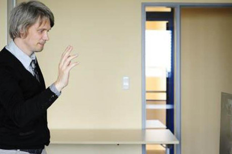 «Nous sommes les premiers à travailler à l’intégration des interfaces naturelles au sein de l’entreprise» (Photo: David Laurent/Wide)
