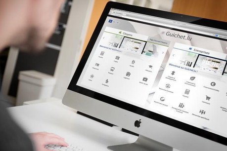 Les entreprises devront effectuer certaines démarches administratives en ligne par l’intermédiaire de la plate-forme interactive et sécurisée de l’État, Myguichet.lu. (Photo: Maison Moderne)