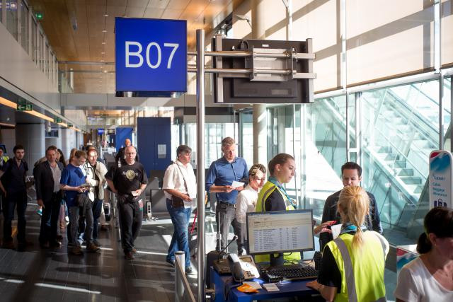 La réouverture récente du terminal B va contribuer aux objectifs de Lux-Airport pour cette année. (Photo: Christophe Olinger)