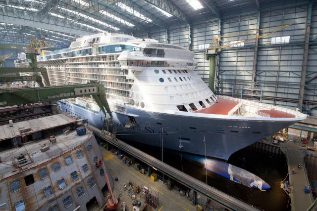 Le carnet de commandes de Meyer Werft est plutôt bien rempli avec huit bateaux de croisière qui seront finalisés d'ici 2019. (Photo: Meyer Werft)