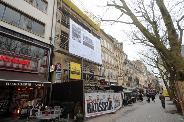 Au cœur de la capitale, le Grand Café s'apprête à retrouver son cachet originel. (Photo: Christophe Olinger)