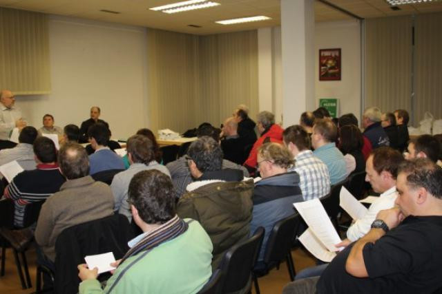Les membres du LCGB-SESM ont examiné le projet de convention ce lundi. (Photo: lcgb.lu)