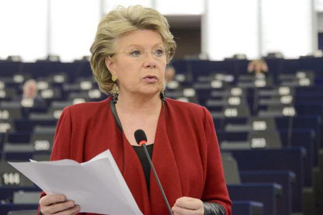 Viviane Reding sera l'invitée de la British Chamber of Commerce for Luxembourg ce vendredi. (Photo: European Union 2016 - Source : EP)