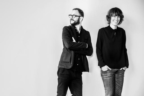 Arnaud Mouriamé & Anne Kieffer du Studio delle Alpi (Photo: David Laurent)