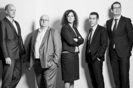 Frédéric Stiernon, Marco Houwen, Amal Choury, Pierre Van Wambecke et Vincent Wellens (Photo: Julien Becker)