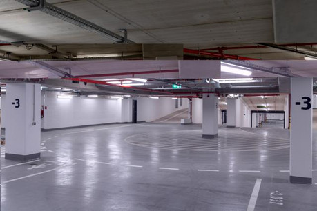 Le site du Royal-Hamilius comprendra également des appartements et une galerie commerçante. L’ouverture commerciale, elle, est prévue fin de l’année 2019. (Photo: Codic Luxembourg)