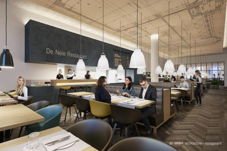 Voilà ce à quoi devrait ressembler le Quai Steffen, le nouveau Buffet de la Gare. (Photo: WW+)