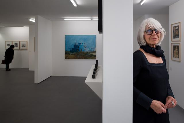 Erna Hecey a choisi d’ouvrir sa nouvelle galerie dans un appartement au Limpertsberg. (Photo: Nader Ghavami)