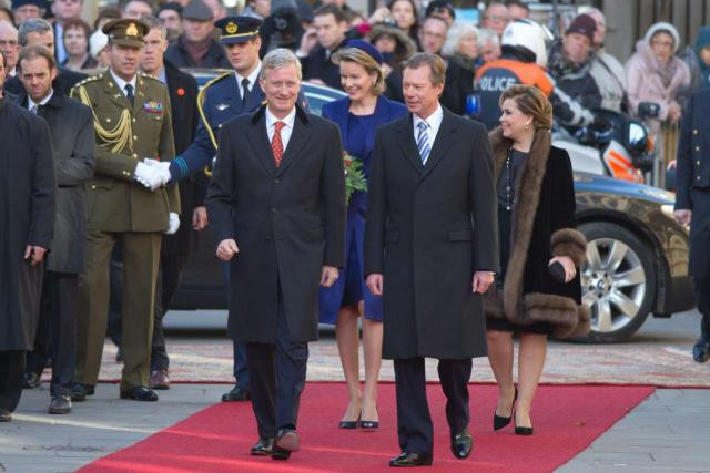 Le Roi Philippe avait effectué un de ses premiers déplacements officiels au Luxembourg, en décembre 2013. La visite d’État prendra une autre ampleur protocolaire. (Photo: SIP - Charles Caratini / Archives)