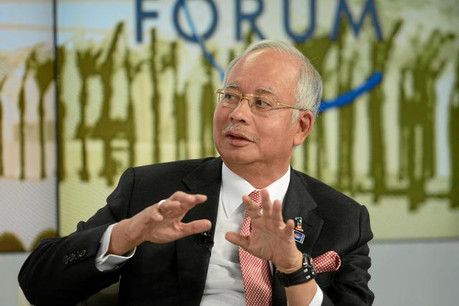 Le Premier ministre de Malaisie, Najib Razak, au cœur du scandale 1MDB après un don de près de 700 millions de dollars reçu de la famille royale saoudienne pour son soutien à un islam modéré. (Photo: Licence CC / Wikipedia.org)