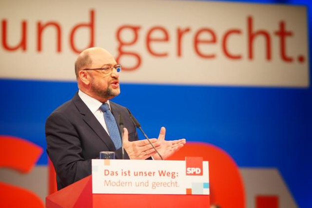 En s’engageant personnellement en faveur de cet accord, Martin Schulz joue aussi sa crédibilité de leader capable de faire entendre la voix socialiste lors de l’écriture de l’accord de coalition. (Photo: Licence C.C.)