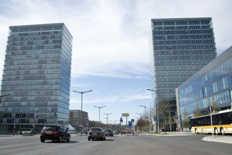 Les actifs sous-jacents du sukuk luxembourgeois, les tours place de l'Europe au Kirchberg (Photo: Maison Moderne Studio)