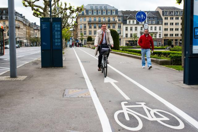 Plus d'un million de passages à vélo a été comptabilisé en 2015 dans les rues de la capitale, plus de deux fois plus qu'en 2011. (Photo: Sven Becker/Archives)