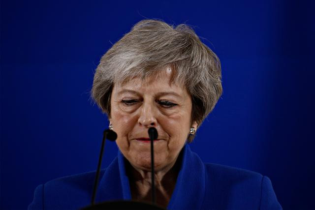Theresa May veut renégocier avec Bruxelles. Mais la Commission s’y oppose. (Photo: Shutterstock)