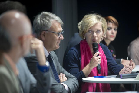 Pour Isabelle Schlesser de l'Adem, pour trouver un emploi, il faut disposer d'un goût de l'effort et d'une grande curiosité. (Photo: Christophe Olinger)