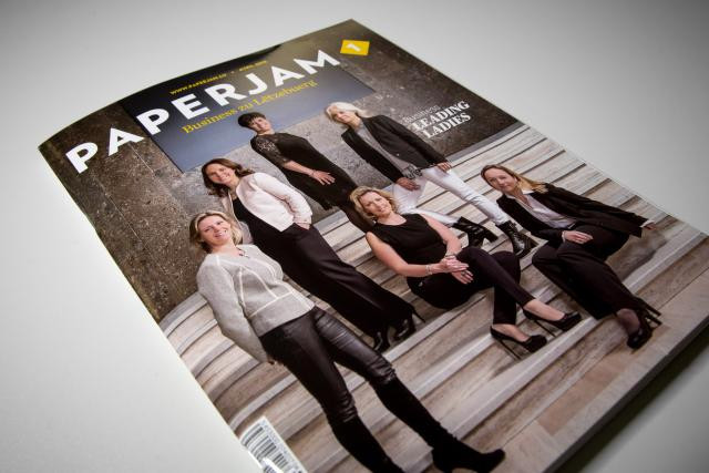 Des leading ladies en couverture de Paperjam1, disponible dès jeudi dans les kiosques. (Photos: Maison Moderne Studio)