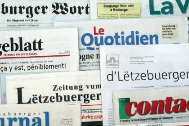 Près de la moitié de tous les investissements publicitaires au Luxembourg se fait dans la presse quotidienne. (Photo: eu2005.lu)