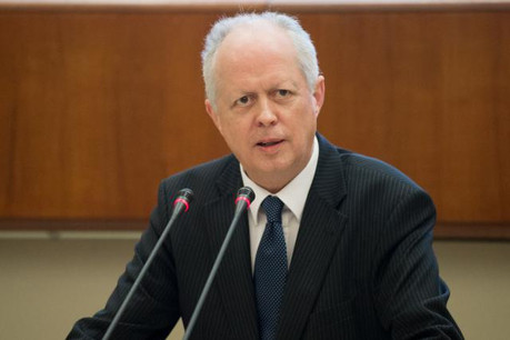 Jean Guill, directeur général de la CSSF, s'est voulu rassurant quant à la transposition luxembourgeoise de la directive Barnier. (Photo: Charles Caratini)