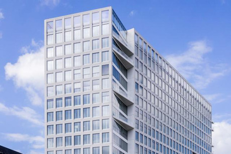 Le nouveau siège de BGL BNP Paribas est en tête des prises en occupation de plus de 10.000 mètres carrés. (Photo: Eric Chenal)