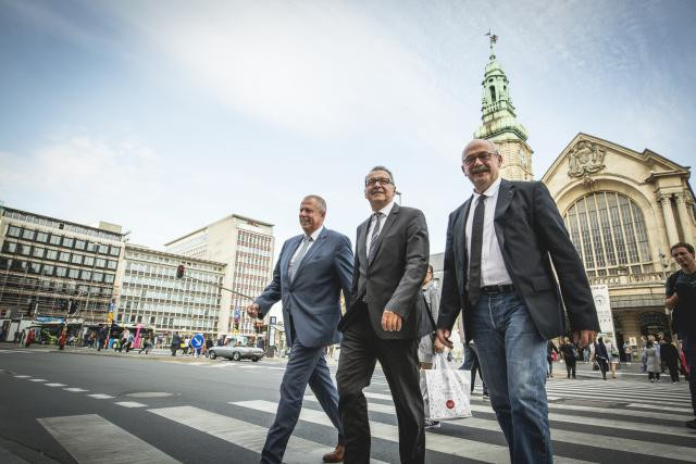 Pour les trois élus frontaliers, la mobilité sera l’un des principaux enjeux du futur gouvernement luxembourgeois. (Photo: Patricia Pitsch / Maison Moderne)