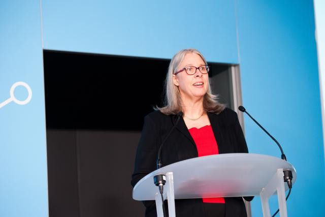 Denise Voss, présidente de l’Alfi, a pointé la forte progression des fonds alternatifs basés au Luxembourg. (Photo: Lala La Photo)