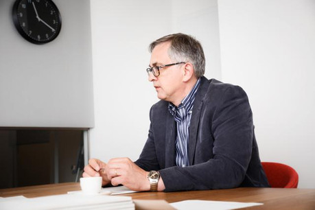 Jean-Paul Scheuren: «Il faut en finir avec les effets d’annonce et mettre en œuvre ce que l’on promet.» (Photo: Jan Hanrion)