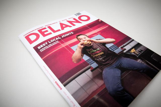 Delano, le magazine anglophone mensuel pour la communauté internationale luxembourgeoise, est disponible le 11 mars en kiosque sur le territoire du Grand-Duché et sur delano.lu (Photo: Maison Moderne Studio)