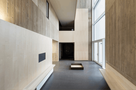 Premier dans la liste des nominés, la construction d’une résidence pour étudiants pour le Fonds pour le développement du logement et de l’habitat, par a+t architecture. (Photo: a+t architecture)