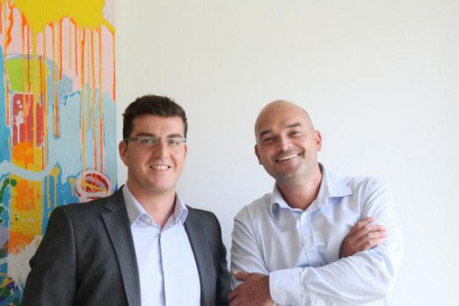 Nicolas Kadri et Dorian Grégoire sont à l’origine de l’initiative Let’s Lunch au Luxembourg. (Photo : DR)