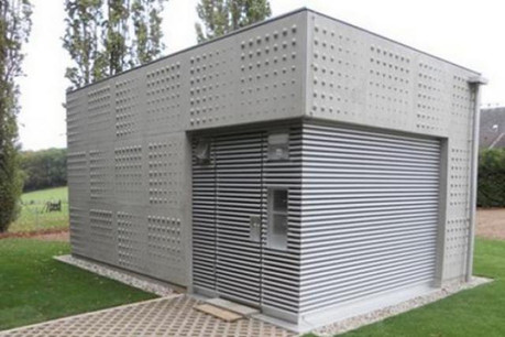 Le POP (Point Of Presence) de l’Entreprise des P&T à Leudelange (Photo: Entreprise des P&T)