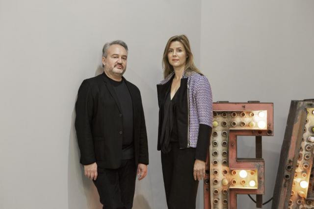 Jusqu'au 17 décembre, Jean-Claude Lazard et Audrey Bossuyt présentent l'exposition «Atmosphères». (Photos: Christian Aschman)