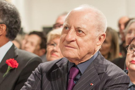 Le grand tournant de sa vie a été la rencontre avec le créateur Yves Saint Laurent, en 1958. Ici, Pierre Bergé en 2012. (Photo: Matthieu Riegler)