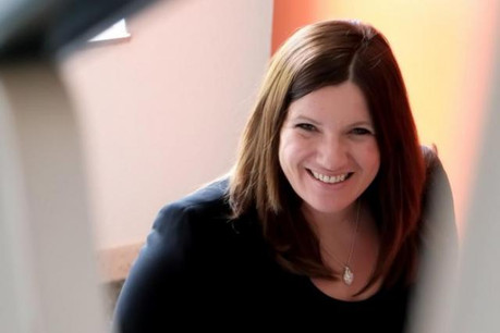 Petra Buderus est la DRH de Stëftung Hëllef Doheem). (Photo: Jessica Theis)