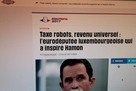 Benoît Hamon a repris le «package» de l’eurodéputée luxembourgeoise. (Photo: DR)